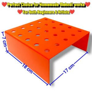 Henna Cone Stand 25 with Measurement