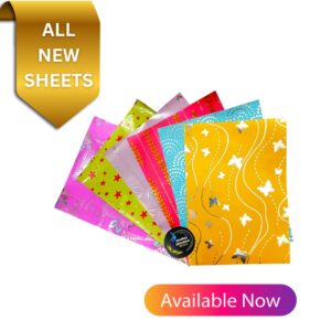 Saairaa Silver Lining Cellophane sheets